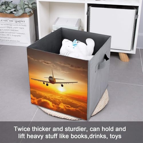 Bacs de rangement pliables grand volume pour organiser vêtements et draps sans effort - 7