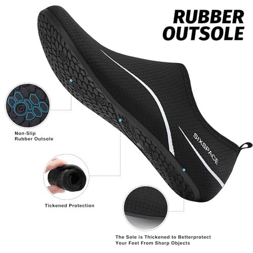 Sixspace Barefoot Water Shoes Men Women Lightweight Ladies Aqua Aerobics Shoes for Swim Running Surfing Driving Diving Kayaking Beach Yoga - Image 4