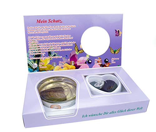 Kremers Schatzkiste Wunschperle ich Liebe Dich mit Halskette im Geschenkkarton Perle Schmuck Kette Cover