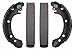 Wagner Z637 Brake Shoe Set, Rear
