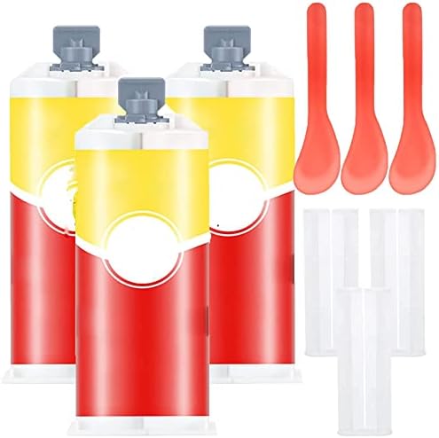 All-Purpose Repair Glue,Casting Repair Glue for Metal,AB Glue Waterproof Sealant,Metal Repair Paste Magic Welding Glue,Quick Dry High Temperature Resistant Liquid Metal Welding Filler (3)