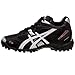ASICS Women's GEL-V Cut MT Turf Field Shoe,Black/White/Silver,7.5 B US