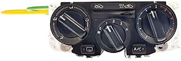 Marketplace Auto Parts HVAC Control Module - Compatible with 2007-2011 Nissan Versa 1.8L 4-Cylinder; Manual Operation; Knob Actuator; Push Button Switch