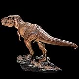 ITOY 1/35 Brown Tyrannosaurus Rex Model Rexy T-Rex Statue Realistic Jurassic Dinosaur Figure PVC Toys Collector Decor Gift for Adult