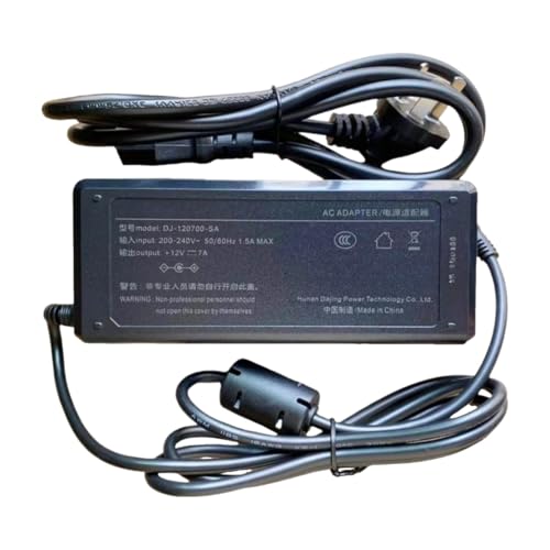 Adaptateur secteur 12V 7A pour éclairage LED et écrans de salon