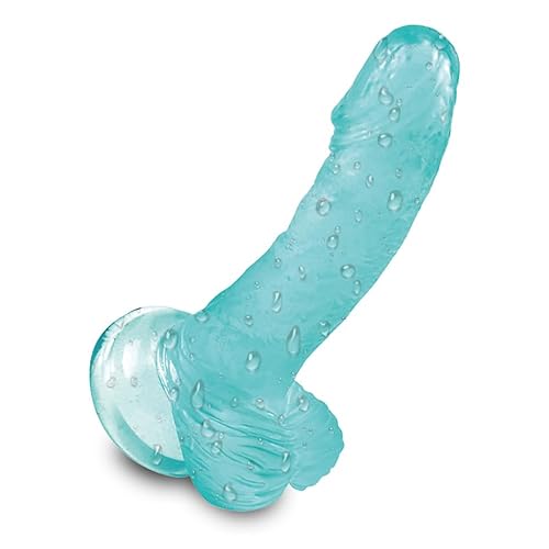 Thrusting Silicone Dildo, 6.1 Inch