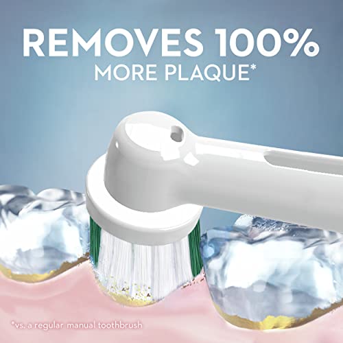 Image of Oral-B Electric Toothbrush Replacement Brush Heads, Precision Clean, White, 1 Count + 2 Daily Clean White