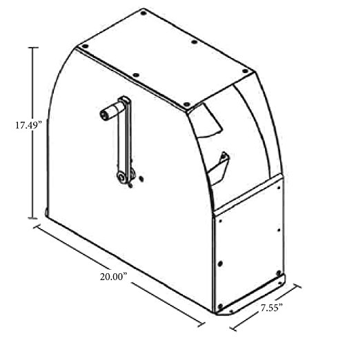 Morryde Reel56-001H Easy Reel Cord Spooler - Tall,Black #TOP1