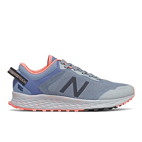 New Balance New Balance Women's Fresh Foam Arishi Trail Running Shoes, Grey/Blue/Pink, 7B