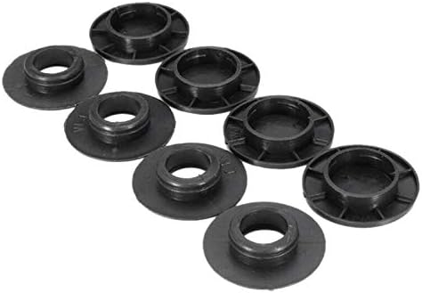 NINGWANG 4X Car Mat Carpet Floor Fixing Clips Grips Clamps Black For 6680520