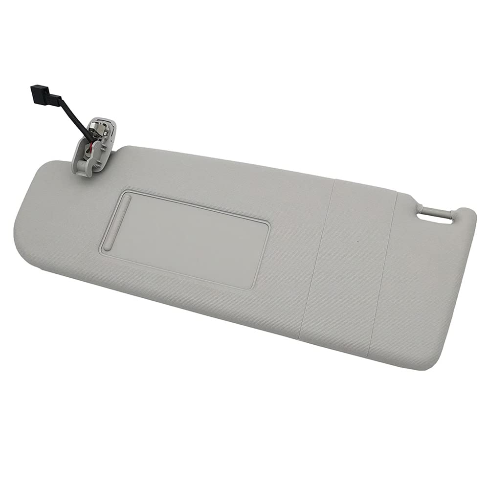 Pare-Soleil IntéRieur pour Polo 2011-2017, Avant Panneau Ombrage Bouclier Voiture Gauche Droit CôTé Conducteur Passager, Beige Gris, Grey-Left