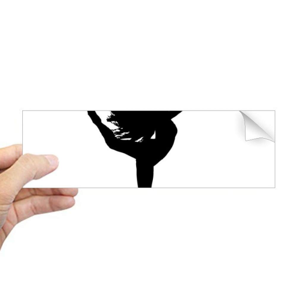 Autocollant rectangulaire danseuse de danse pour personnaliser carnet - 4