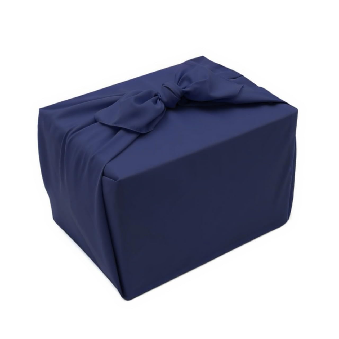 Furoshiki Furoshiki Large Plain Furoshiki Navy Blue 43.3 inches (110 cm) Silk Style Furoshiki 3.5 Shaku Polyester Stylish Eco Bag (Navy, 43.3 inches (110 cm) : Home & Kitchen