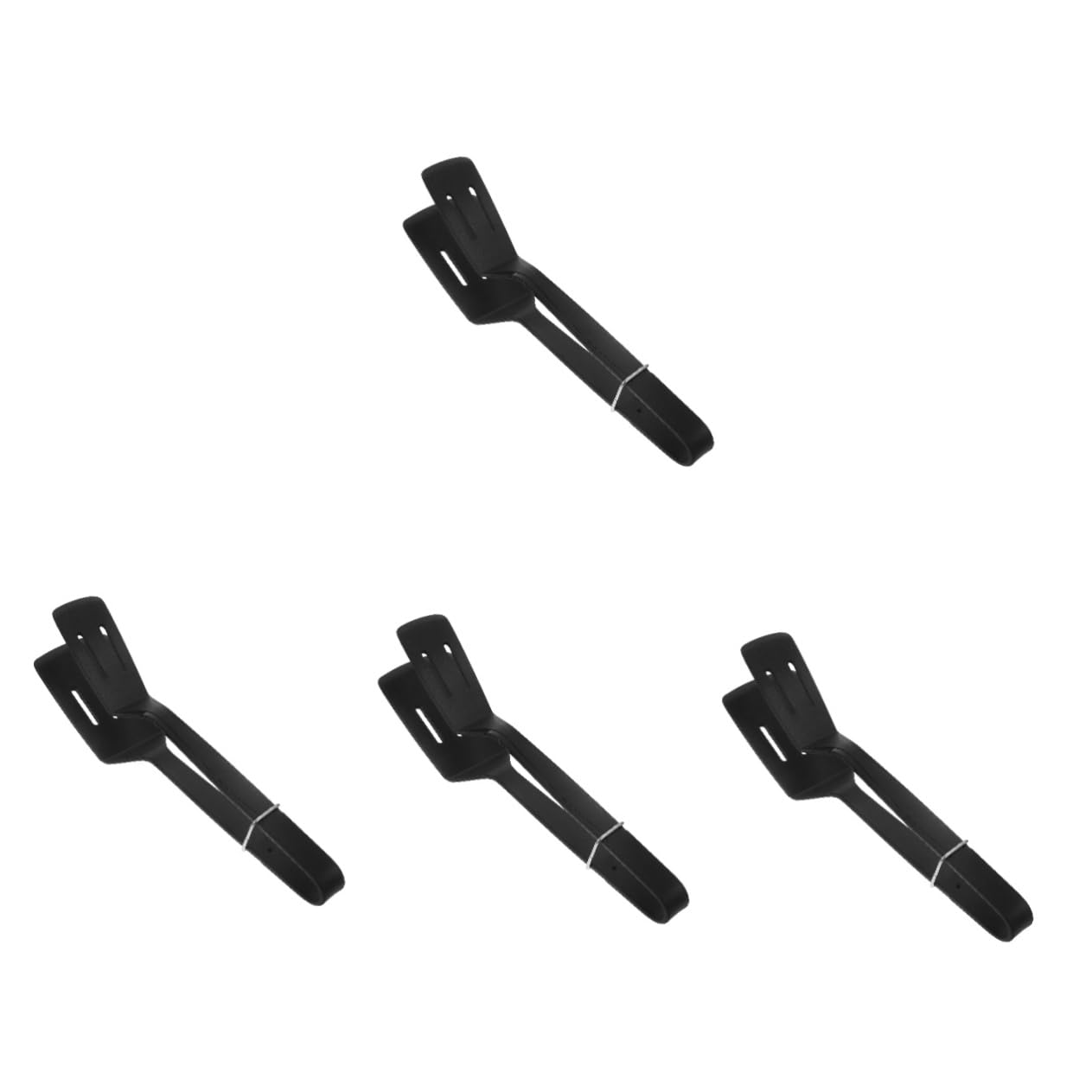 Toyvian 4pièces Pince Silicone Multifonctionnelle Pour Cuisine Et Barbecue Pince à Steak Poisson Ustensile De Cuisine Antiadhésif Design Élégant