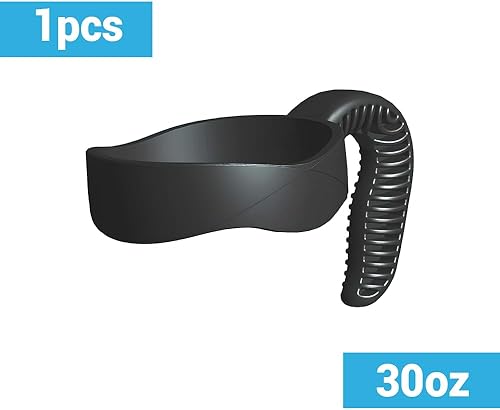 Miniatura 2 de Hyturtle 1 mango elegante y funcional para vasos de 30 onzas, apto para vasos YETI de 30 onzas, agarre seguro, ligero, apto para lavavajillas, ideal