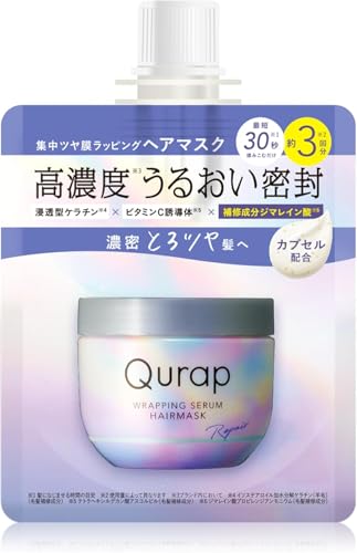 Qurap �L�����b�v �w�A�}�X�N ���b�s���O�Z���� �~�j�T�C�Y �g���[�g�����g