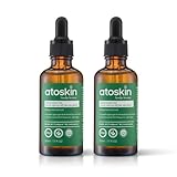 Atoskin Scalp Serum (2 Pack) – for Seborrheic Dermatitis - with Botanical Extracts, Zinc PCA & Aquaxyl™