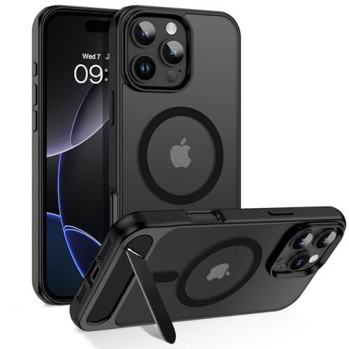 Coque iPhone 16 Pro MagSafe GaoBao en titane chic et translucide