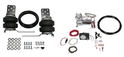 Touring Tech Rear Tow Assist Air Kit W/Controller Kit Suspension Lift Over Leaf Spring Helper Kit