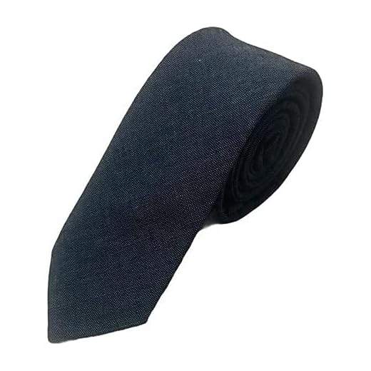 Gravata Tradicional Luxo Homens Slim Fit Cor:Azul-petróleo