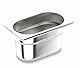 LACOR Lacor-69036-Wasserbad elektrisch Gn 1/1 230 V-Grau, Metall