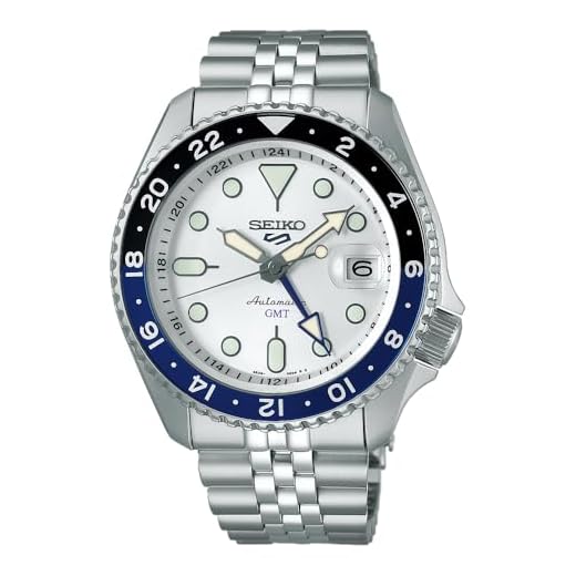 Seiko Men's SSK033 5 Sports Watch, Silver, Modern, Silver, Modern