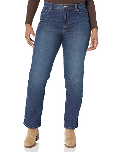 Image of Gloria Vanderbilt Womens Amanda Classic High Rise Tapered Jean Petite