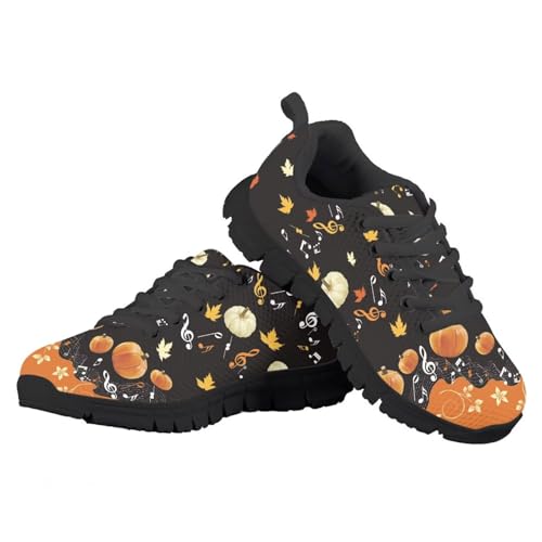 SYtrade Kid Boys Girls Shoes Running/Walking Sports Sneakers Black Sole