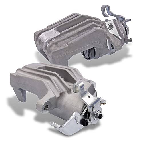 BESTPRICE 2x Pinza de freno trasero izquierdo y derecho pinza de freno sin soporte pinza de puño, compatible con AUDI A3, TT, SEAT LEON, TOLED, SKODA OCTAVIA 1, VW BORA, GOLF 4