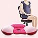 L-DIAN De Dos Cojines De Asiento Confort, Cojín De Elevación Caderas hacia Arriba del Amortiguador Dual Comfort Cojín para Asiento De Alivio De Presión del Coche, Hogar, Oficina