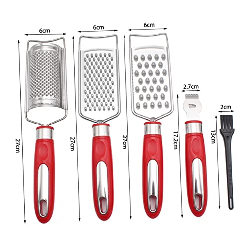 Cabilock set de 5 ralladores multifunción para cocina miniatura 2