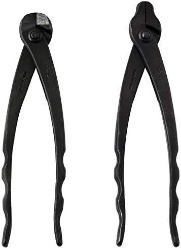 Wazakura Forged Japanese Bonsai Tool Set MADE IN JAPAN, Bonsai Tree Wire Cutter 7.7inch(195mm) + Bonsai Pliers 8.25inch(210mm)