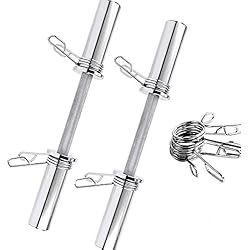 Barra Olimpica Casera Ababy Barra De Peso Olímpica, Barra Olímpica, Equipos De Ejercicios De Levantamiento De Pesas En Cuclillas Caseras