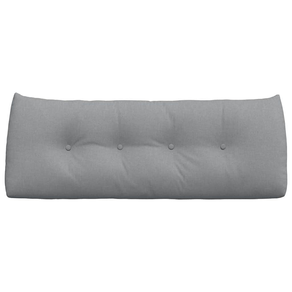 Générique Cuscino posteriore grigio chiaro 120 x 24 x 50 cm tessuto