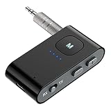 ✨ Amplia compatibilidad: admite tarjeta TF, el receptor de audio bluetooth 5.0 es compatible con la mayoría de los teléfonos inteligentes y la electrónica bluetooth, ideal para el sistema de audio del hogar o del automóvil.La distancia máxima es de 12 metros.