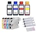 Produktbild Nachfüllbare Tintenpatronen kompatibel mit Brother LC-223 + 400 ml Nachfülltinte für DCP-J4120 J562 MFC-J1100 J1140 J1150 J1170 J1180 J4420 J4425 J4620 J4625 J480 J5320 J5600 J5620 J5625 J5720 J680