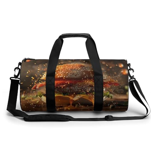Sac fourre-tout en toile blanc de 45 cm pour ranger toutes vos affaires de sport sans effort