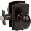 Delaney Hardware 101T-CN-BLACK-Passage Canova Knob Passage, Black