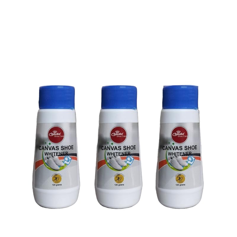 Carnoba Canvas Shoe Whitener 120gms (Pack of 3) for Instant Shine and In-Depth Care of Shoes (B0CVN9WWCP) Amazon Price History, Amazon Price Tracker