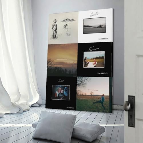 Poster Zach Bryan pour décoration de bureau et intérieur chaleureux - 3
