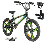 iWOBiKE Graffivy BMX Fahrrad, 20 Zoll, Stahl, 360 Rotor, Jugendliche