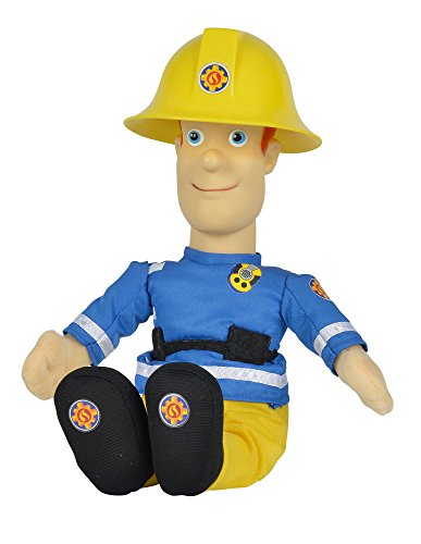 Preisvergleich Produktbild Simba 109258288 - Feuerwehrmann Sam sprechende Plüschfigur 30 cm