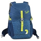 Optimaler Sitz bei Kindern. Zwei seitliche Netztasche. Gepolsterte, längenverstellbarer Schultergurt und verstellbarer Brust- sowie Hüftgurt. Gepolsterter Mesh Rücken Einstz.