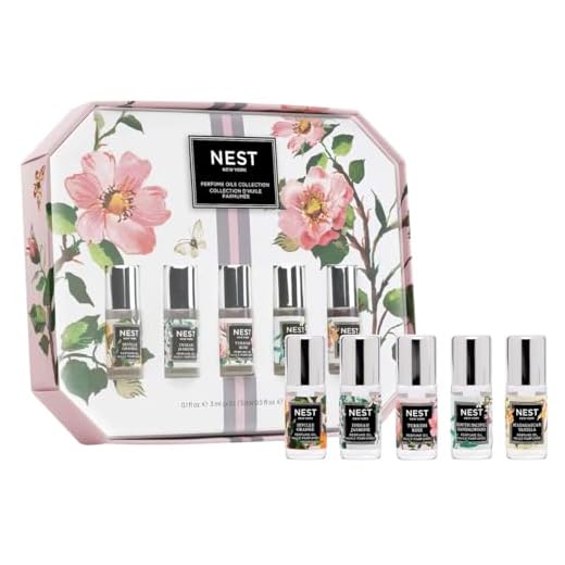NEST New York Mini Perfume Oils Collection 0.1fl oz/3ml (x5)