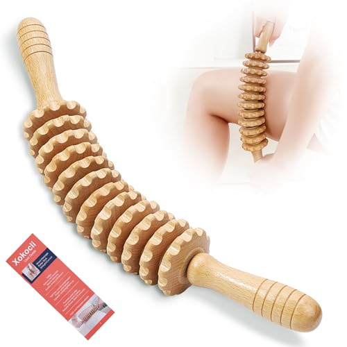 Wood Massage Roller Wood Therapy Massage Tools Body Roller Cellul...