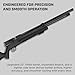 Barra 1100z Gen 2 Air Rifle – .25 Caliber, 900 FPS, Side Lever Action, Black Finish | Precision Airgun for Hunting & Target Shooting