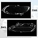 X AUTOHAUX Car Front Headlight Headlamp Lens Clear Lens Cover Cap PC Shell for BMW M3 2008-2013 NO.63117182517/63117182518 Headlamp Housing Left Right 1 Pair