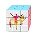 Football Player Goal Cheer Pattern Magic Cube Puzzle 3x3 Toy Game Play
