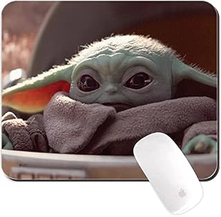 ERT GROUP Original And Officially Licensed By Star Wars Mouse Pad for PC, Pattern Baby Yoda 021, Computer Mouse Mat, Non-Slip, 220 mm x 180 mm