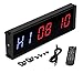 FOSA LED Interval Timer, LED Display Wall Clock Gym Workout Count Down/Up Clock Stopwatch for Fitness Exercising, fosavrit31gp68